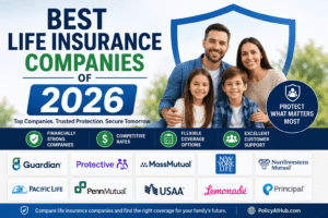 Best life insurance companies of 2026 comparison