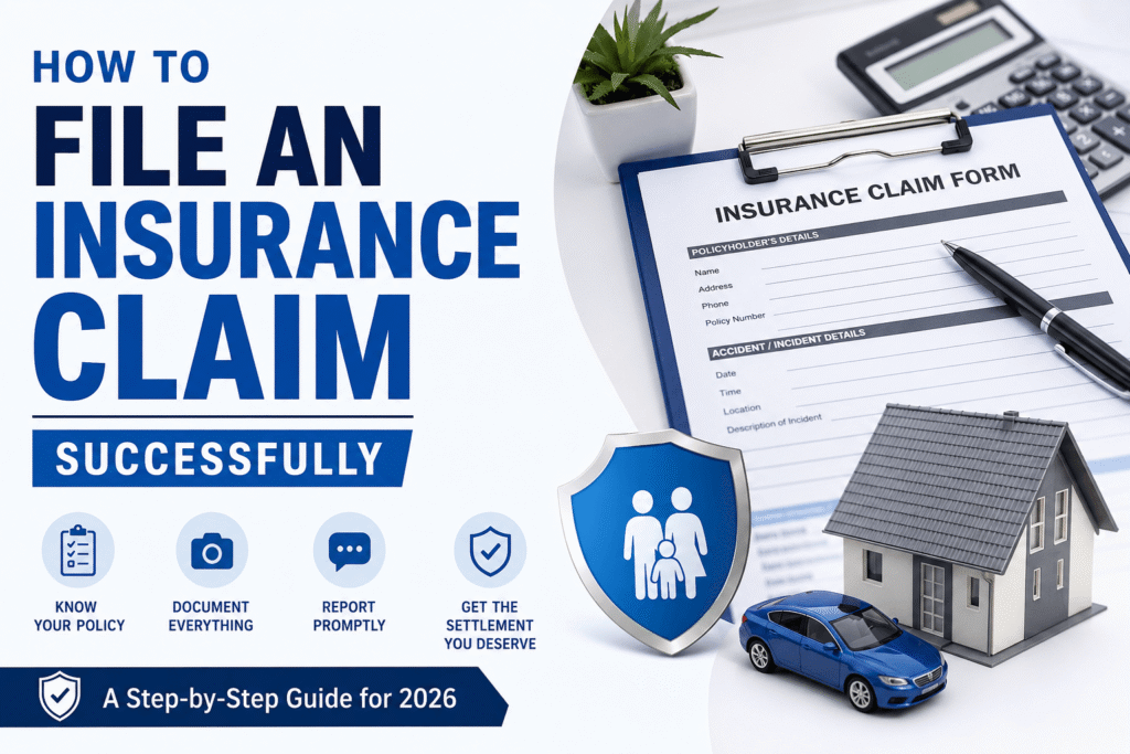 How to File an Insurance Claim Successfully in 2026