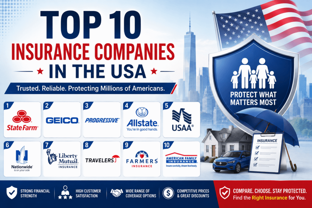 Top 10 Insurance Companies in the USA